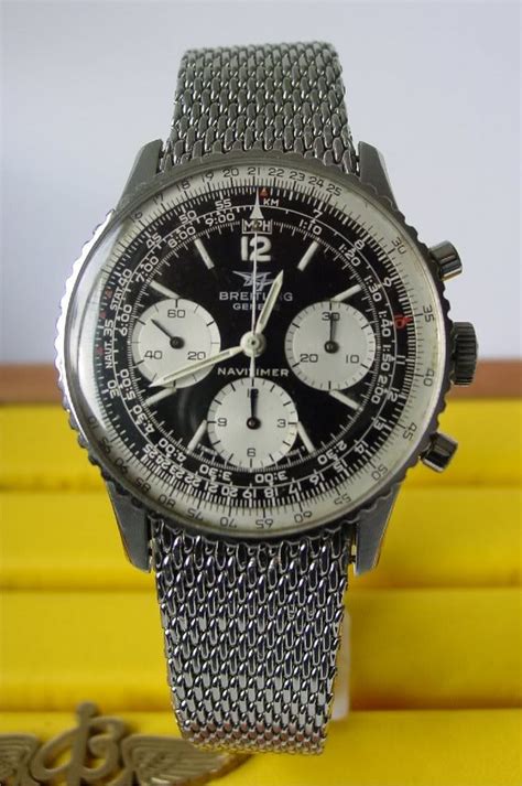 breitling 806 mesh bracelet for sale|Breitling 806 for sale.